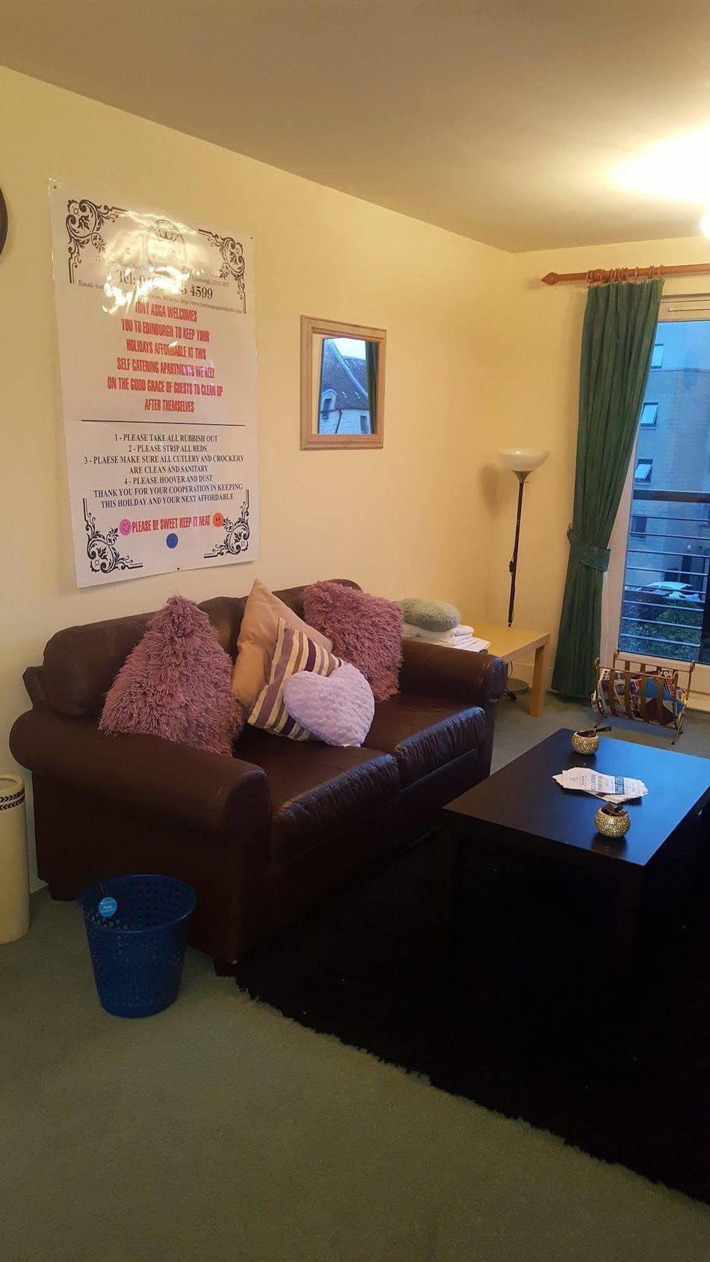 Edinburgh City Center Coady Apartment Sleeps 5 Free Car Park Space Екстер'єр фото